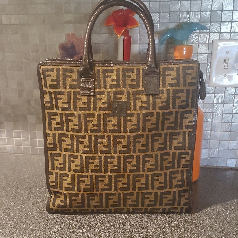 Fendi Monogram Bag Tote with COA